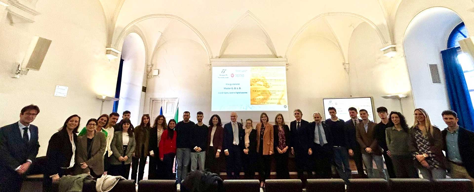 La giornata inaugurale del Master